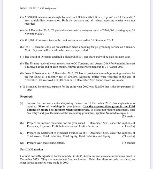 this format to prepare Journal entires for adjusting item and if there