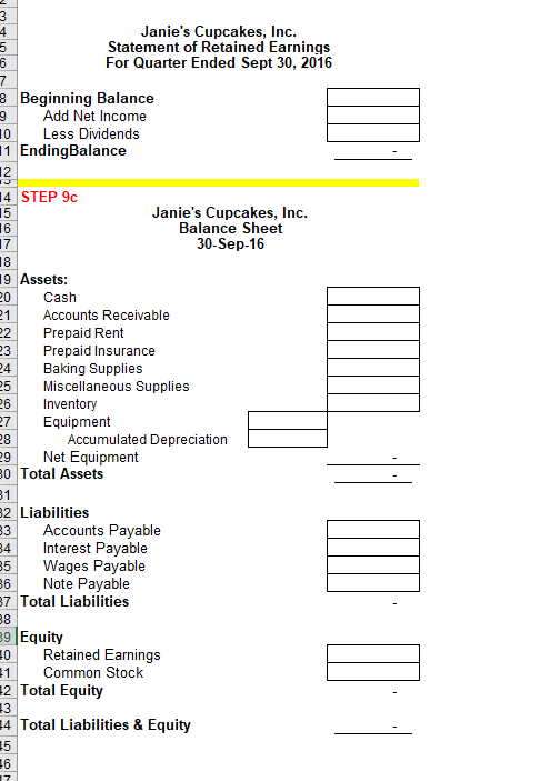 I need help with the closing entries, post closing trial balance, and