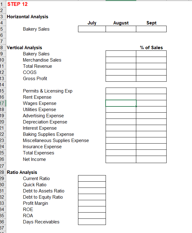 8 9 Assets: 0 Cash 1 Accounts Receivable Prepaid Rent Prepaid Insurance