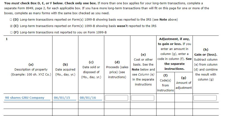 Purchase Sale Sale Sale Date of Shares Company Share 1-1-2015 6-1-2015 11-1-2015