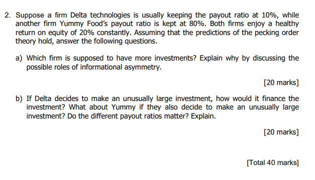 If a model answer isn't provided, that's fine, bullet points on key