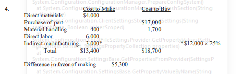 D. My question is why don't we include direct labor and indirect