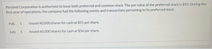 Keep geting the two dates wrong on the last question. Penland Corporation