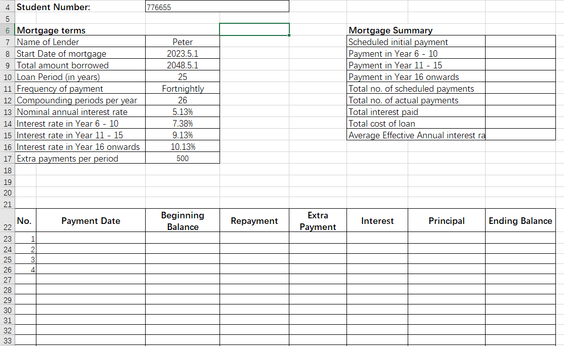 how to use excel fomular to calculate: Assumptions: 1. You have a