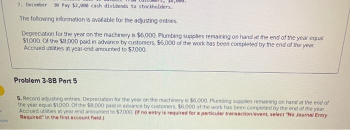3-7) [The following information applies to the questions displayed below.) The general