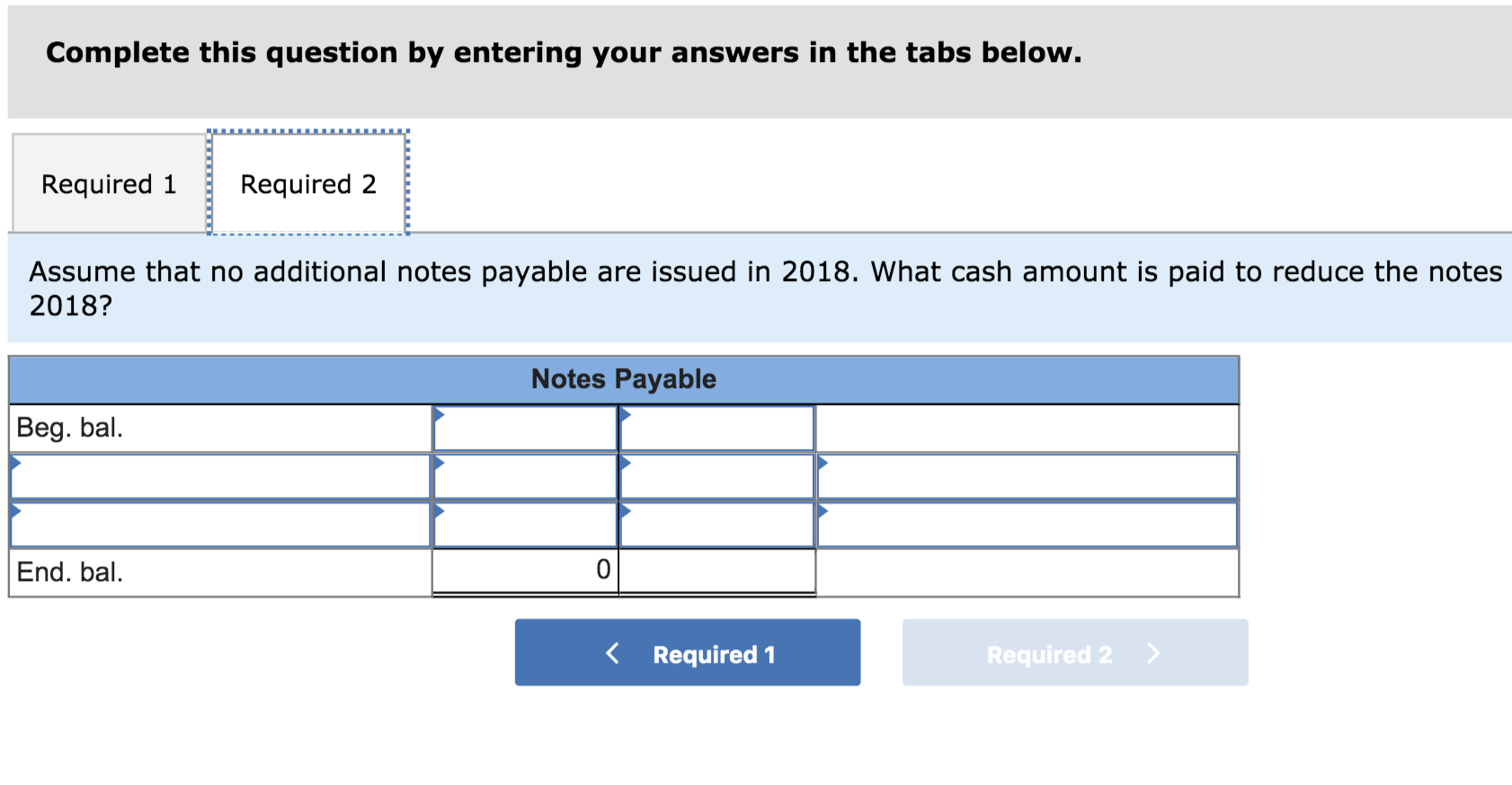 the Req.2 2) I need it completed and answered. The items that