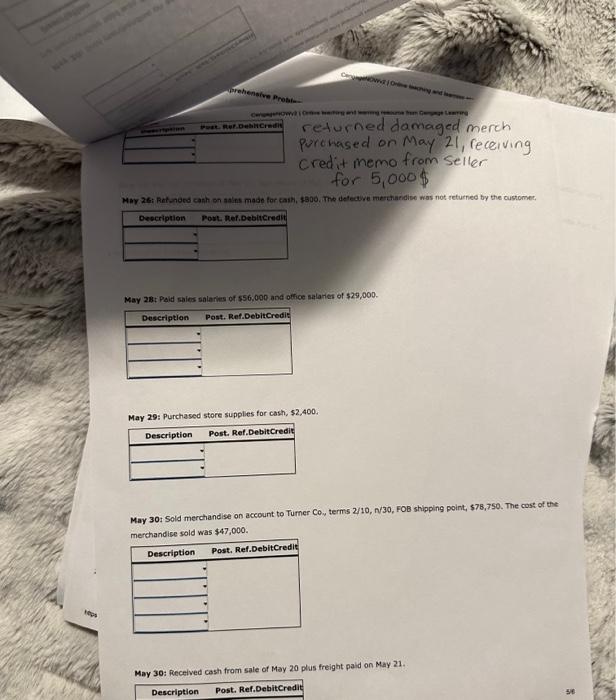 117 Prepaid Insurance 118 Store Supplies 123 Store Equipment 124 Accumulated Depreciation-Store
