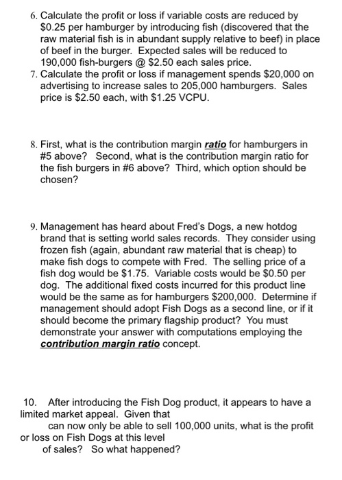 Food Company is in the process of planning their upcoming sales for