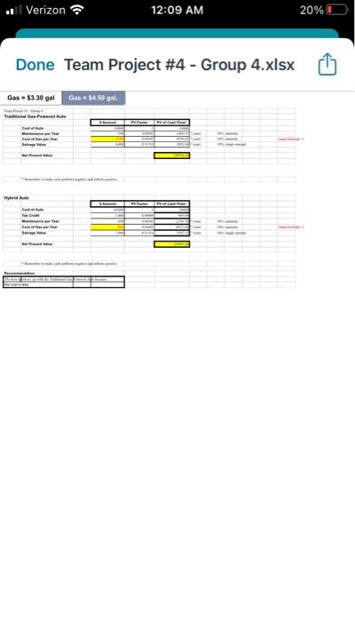 the purchase of a new vehicle. There are two options for the