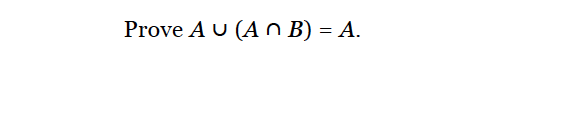 Discrete math structures A(AB)=A