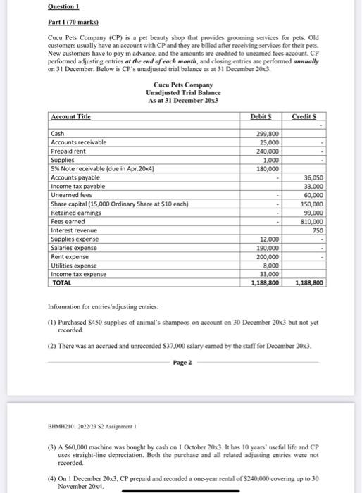  how to do the question b and c Question I Part