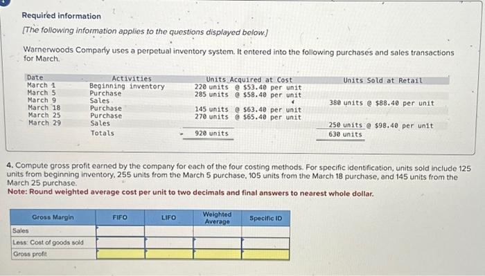 Please answer this right! I always get these wrong Required information [The
