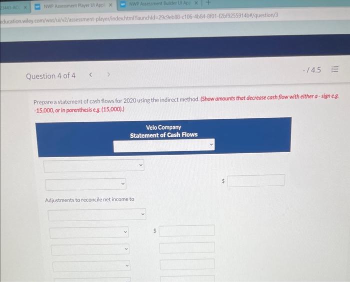 declared and paid. 3. Bonds payable amounting to $50,000 were redeemed for