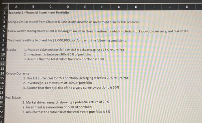  H 6 8 8 C D EF 1 Scenario 1 -