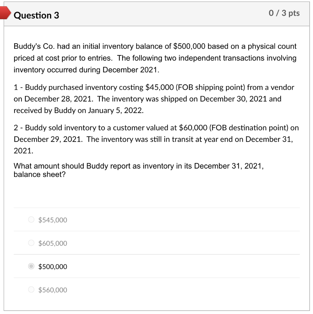 Could I get some help on question and brief explanation on why