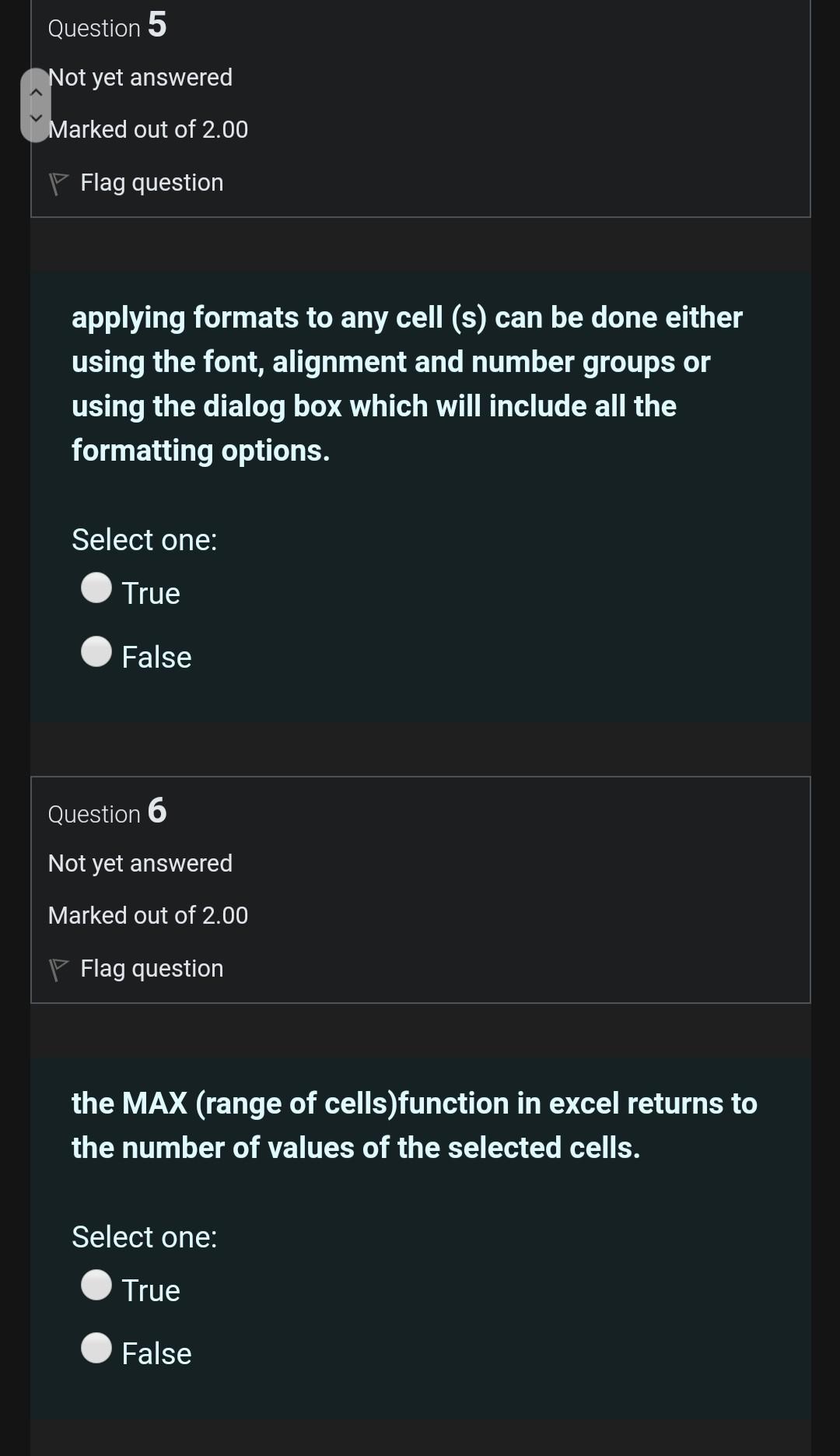 Formula Bar is a place where you can enter or view formulas