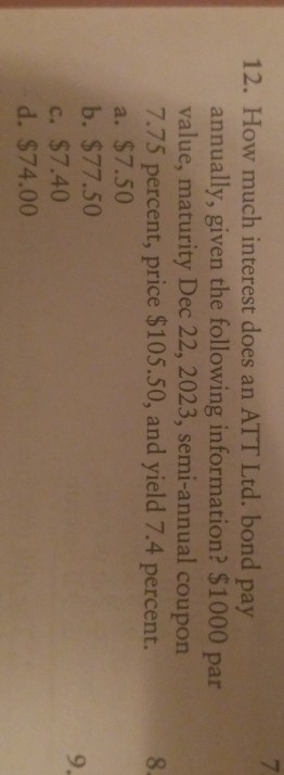 the bond until maturity in six years, find its yield to maturity