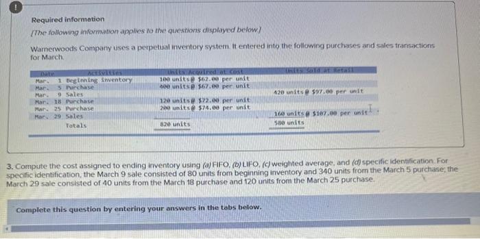 its really the weighted average part and after im struggling with Required