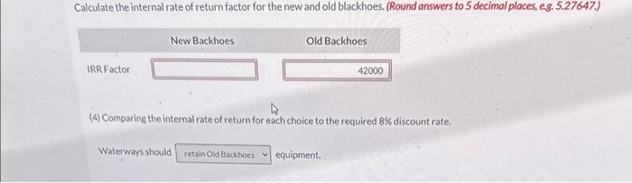 Using that rate, Waterways then uses different methods to determine the best