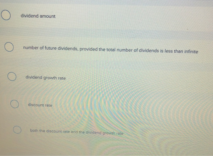 will lead to an increase in the current value of a stock