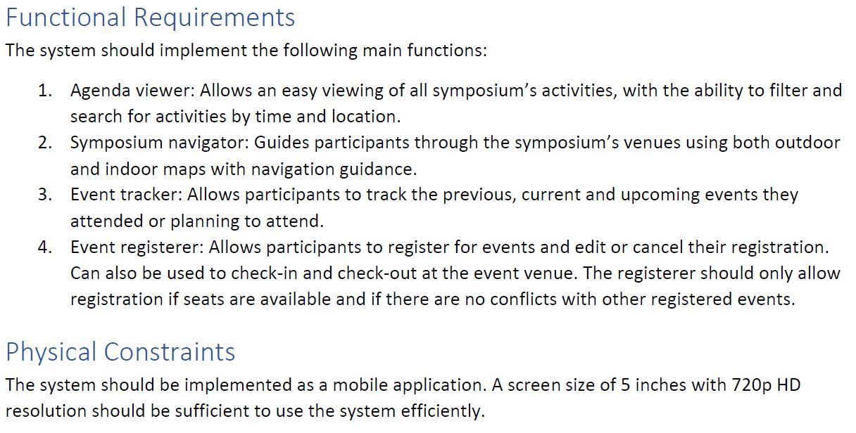 study Task 1 Sketch 2 alternative concept designs for the system using