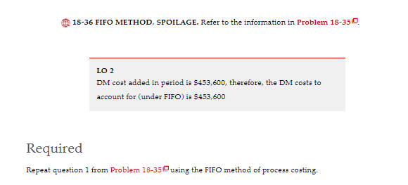 the manufacture of ball bearings for aircraft. Direct materials are added at