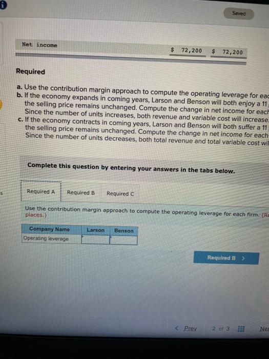 is a venture capitalist facing two alternative investment opportunities. He intends to