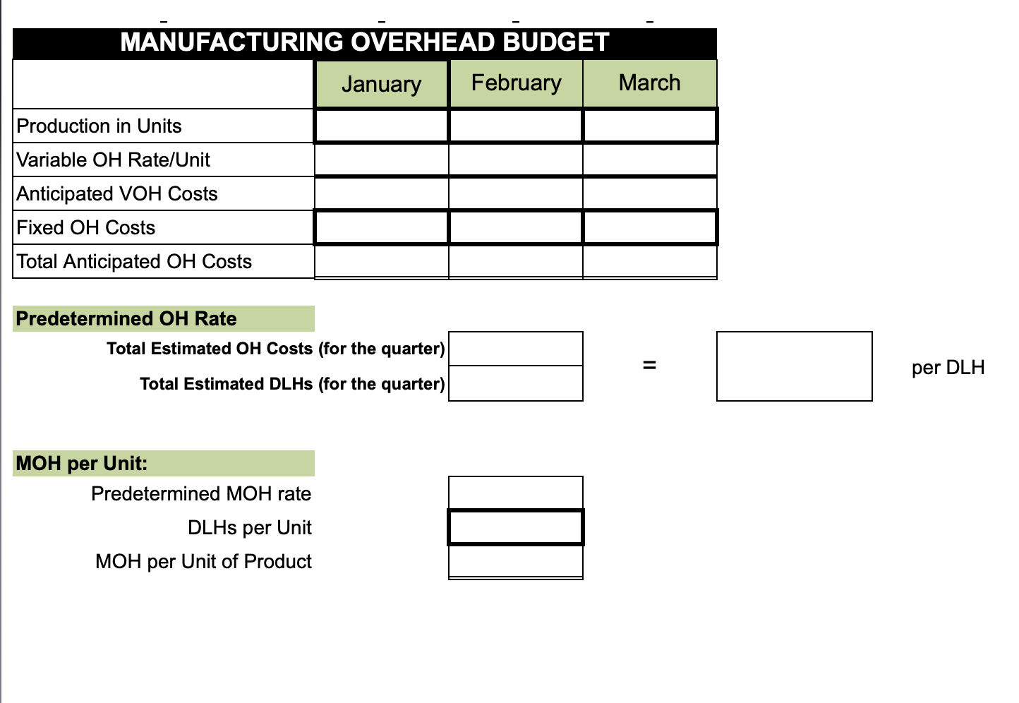 59.0% 0 Materials 64.6% 11.0 Desired Ending Inventory Number of Materials per