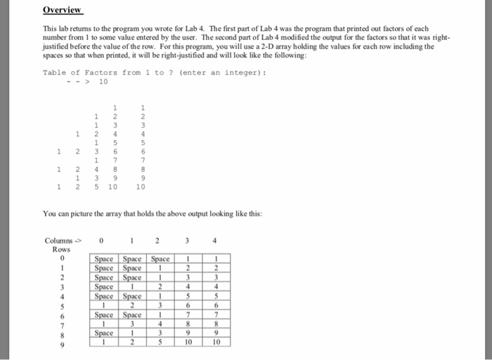  Programming in C with comments please Lab 4 background info (I