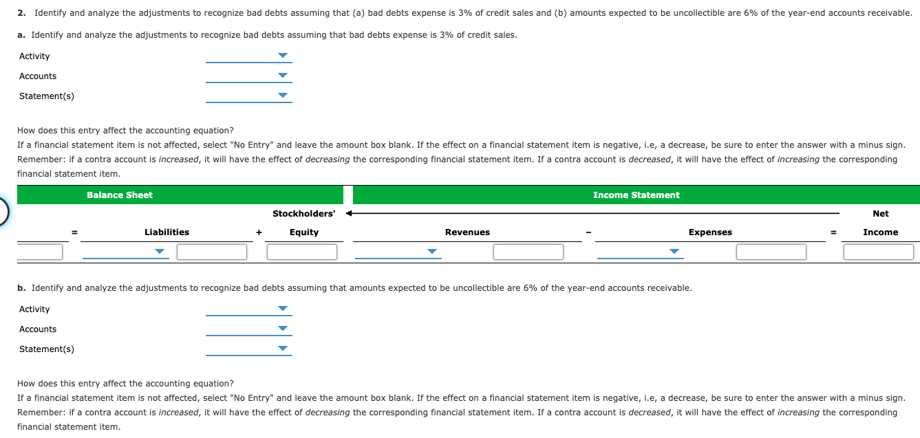 in Allowance for Doubtful Accounts was $2,350. EZ Tech's sales in 2017