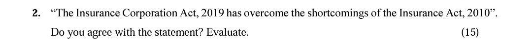 please give this solution as soon as possible 2. The Insurance