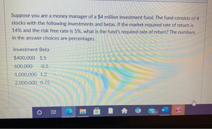 the standard deviation of returns for Security J? The numbers in the