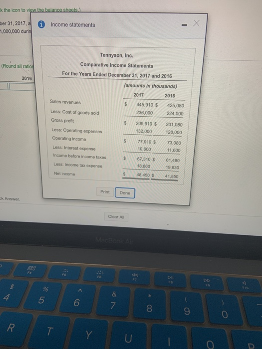 ACC141 OM2 Managerial Accounting Homework: Assignment 4 - Chap 14 - ratio