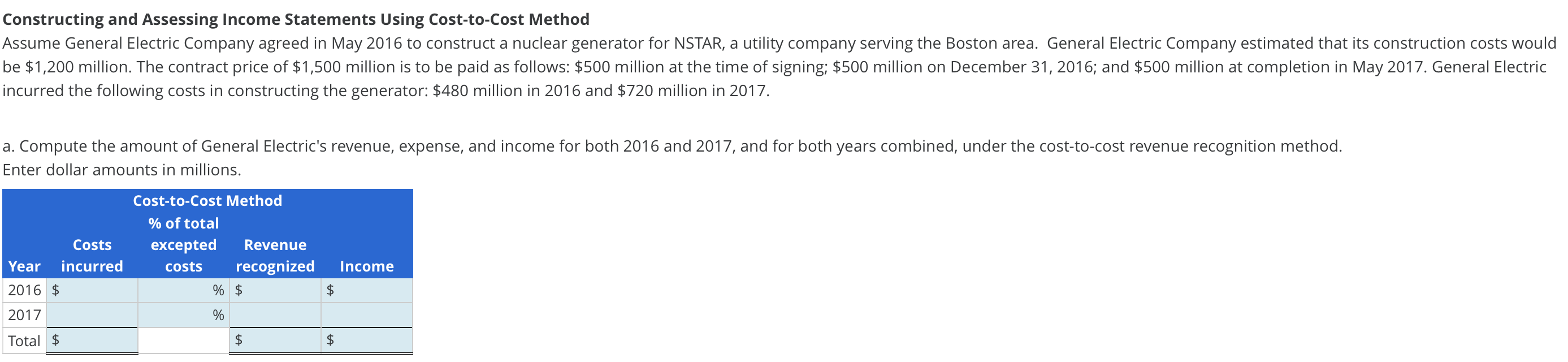 please answer in the format of the blue boxes Constructing and Assessing