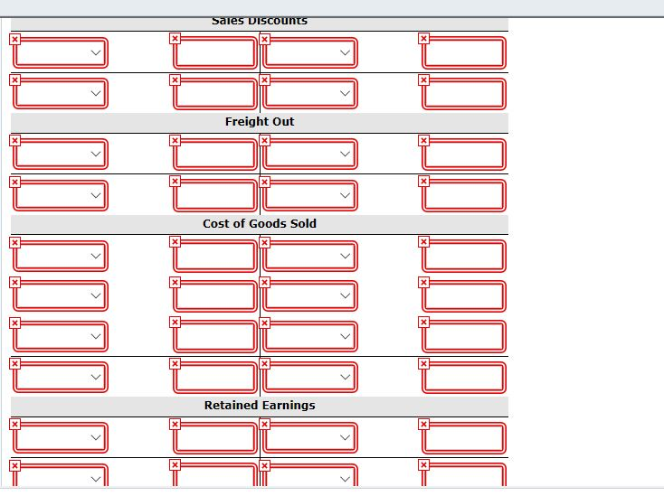 appropriate party on the merchandise purchased on May 1. 4 Sold merchandise