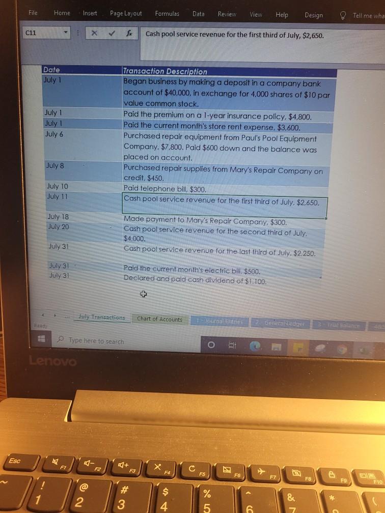  File Home Insert Page Layout Formulas Data Review View Help Design