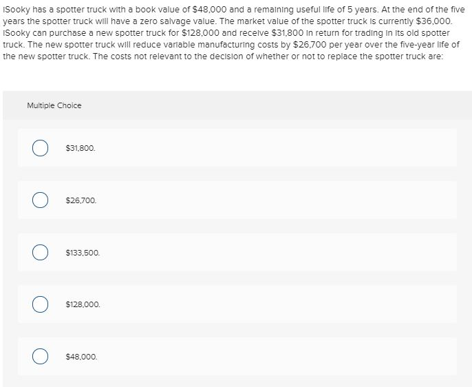 and administrative expenses (all fixed) Operating income $92,000 12,000 31,500 (135,500) 20,500