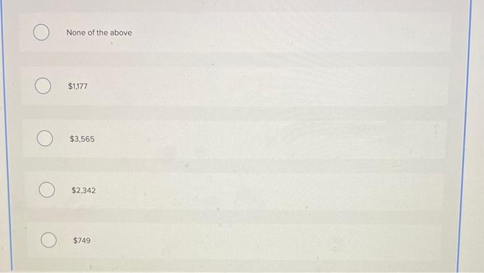 Inflow of $24,500 for the first year with that amount growing 4%