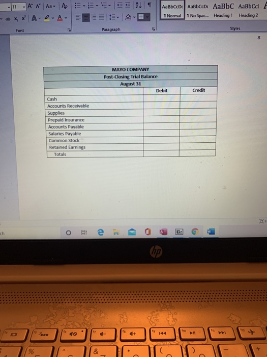 24 840.00 840.00 Aug 31 700.00 700.00 Focus o e - 2