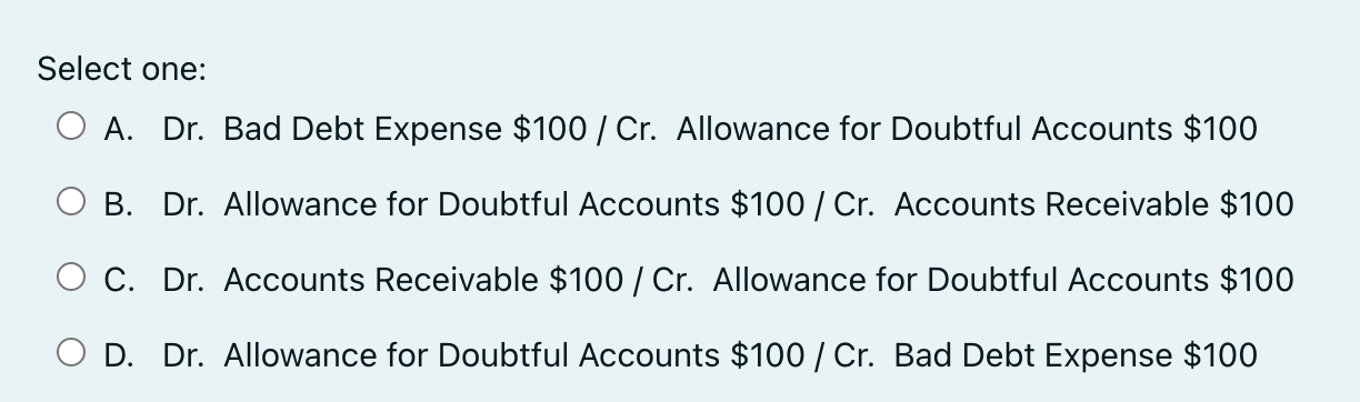 a net balance of accounts receivable of $9,000, representing a gross amount