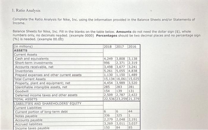 please help solve. the blanks that need to be solved our on