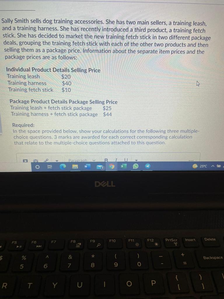 A quick reply will be appreciated! Sally Smith sells dog training