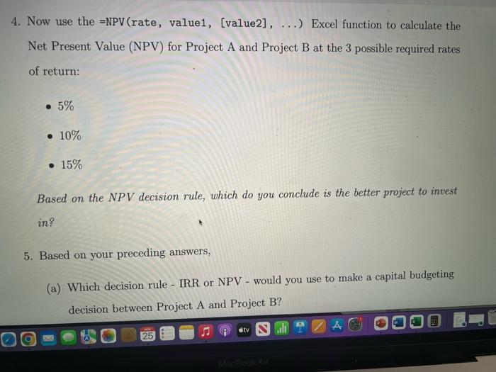  Can you help with questions 4 and 5? Please let me