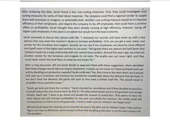 the key parties? 3. What is your most powerful and persuasive response