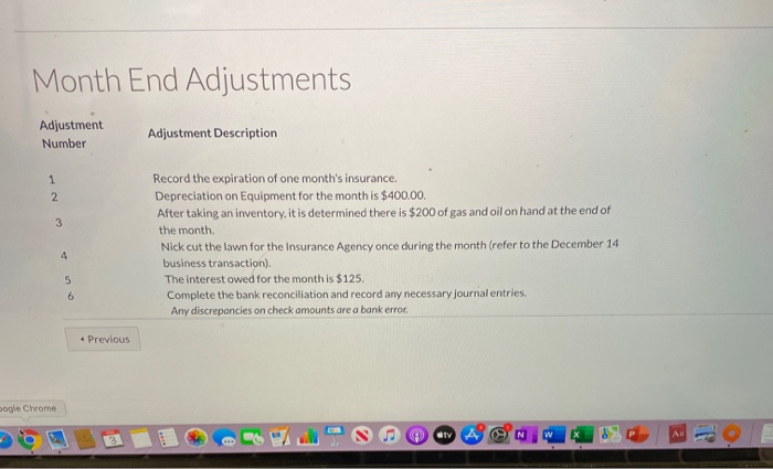 Part B Date Business Transactions Transaction Amount Nick Roberts invested capital in