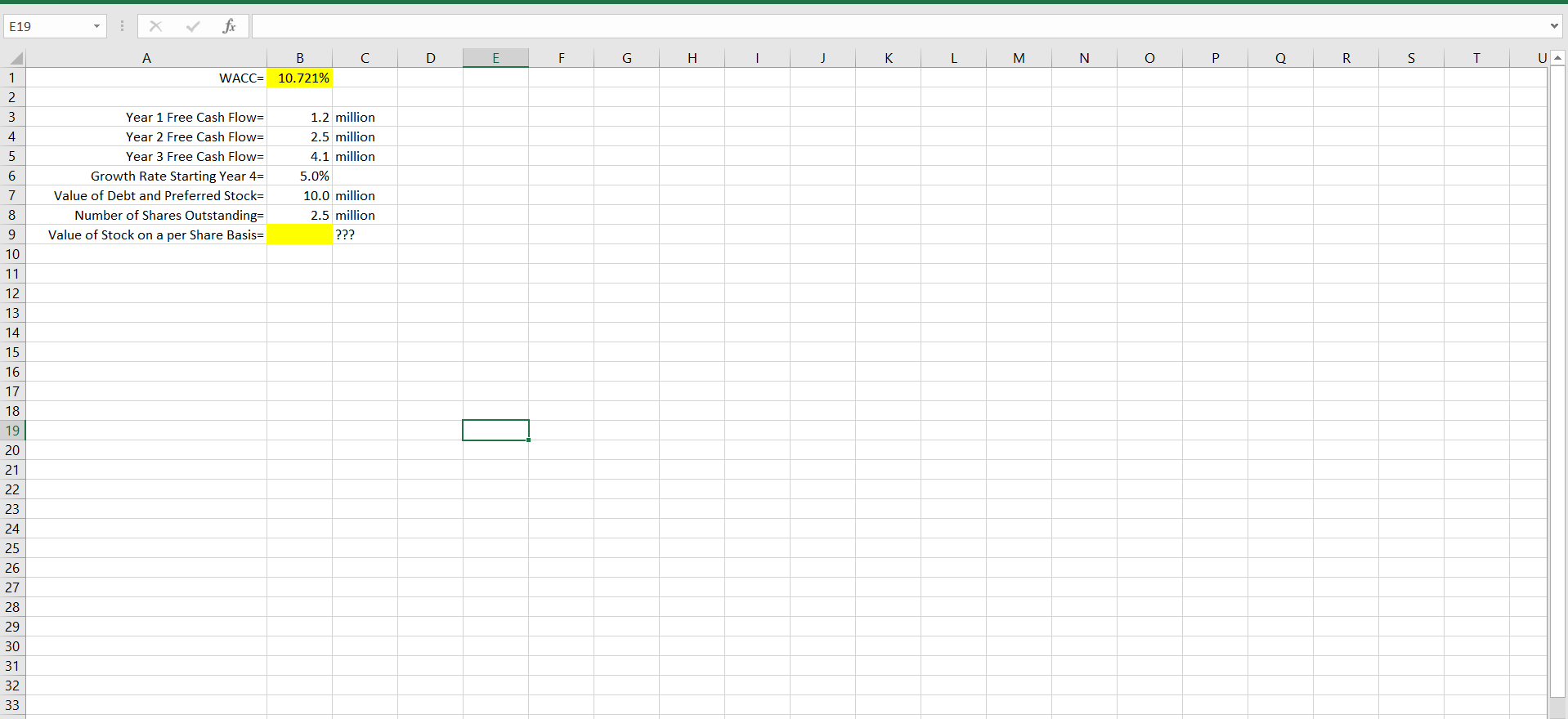  E19 X fix D E G H 1 J K L