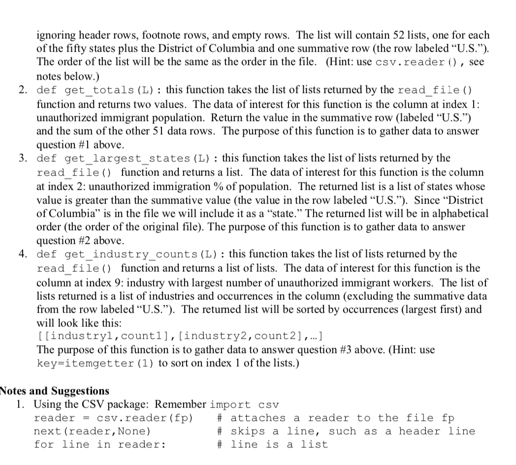 output given as well We are interested in answering three questions: 1.