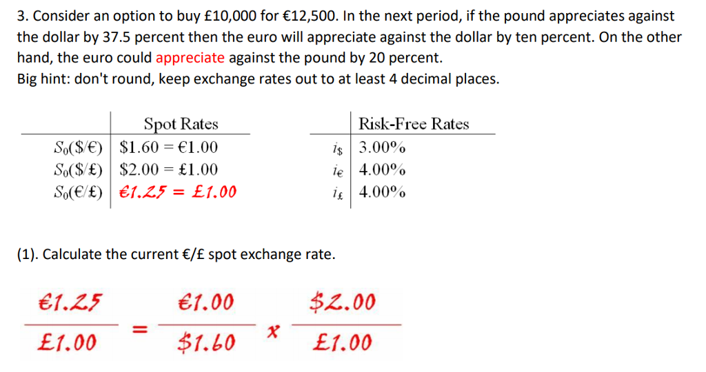 can someone explain this math please 3. Consider an option to buy