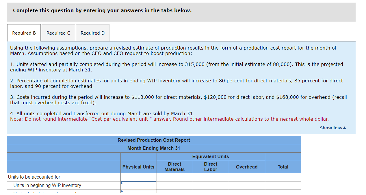 letter C is wrong too. The answer "$156,579" is wrong. Pacific Siding