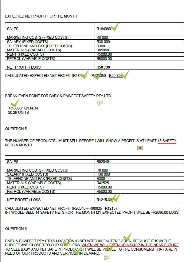AND CORRECT, CAN ANYONE ASSIST AS SOONEST? RIGHT ABOVE IS THE ASSINMENT